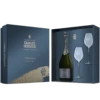 Charles Heidsieck : Coffret Brut Réserve + 2 Flûtes Flasche In Der Kassette (75cl) -Wine Shop 30034 NM cc