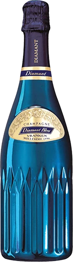 Vranken : Diamant Bleu Brut 1996 Flasche In Der Kassette (75cl)