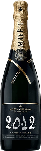 Moët & Chandon : Grand Vintage 2012 Ein Karton Mit 3 Magnums (1,5l)