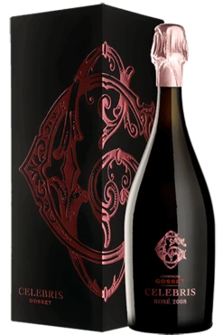 Gosset : Celebris Rosé Extra Brut 2008 Flasche In Der Kassette (75cl)