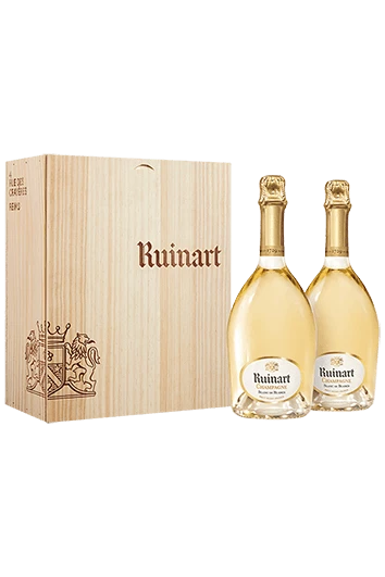 Ruinart : Duo Ruinart Blanc De Blancs Die Kassette Mit 2 Fl. 3 Ruinart : Duo Ruinart Blanc De Blancs Die Kassette Mit 2 Fl.