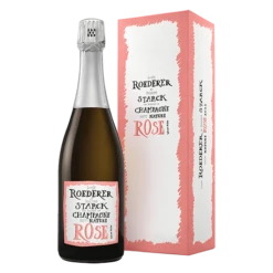 Louis Roederer : Brut Nature Rosé Édition Limitée By Philippe Starck 2015 Ein Karton Mit 3 Flaschen In Der Kassette (75cl)