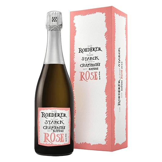 Louis Roederer : Brut Nature Rosé Édition Limitée By Philippe Starck 2015 Ein Karton Mit 3 Flaschen In Der Kassette (75cl) 3 Louis Roederer : Brut Nature Rosé Édition Limitée By Philippe Starck 2015 Ein Karton Mit 3 Flaschen In Der Kassette (75cl)