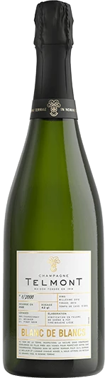 Telmont : Blanc De Blancs Extra Brut 2012 Ein Karton Mit 6 Flaschen (75cl)