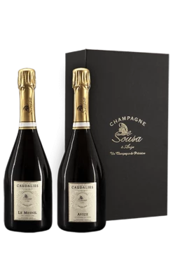 De Sousa : Coffret Cuvée Des Caudalies Avize Et Le Mesnil Grand Cru 2012 Die Kassette Mit 2 Fl.