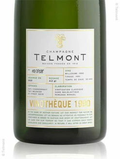 Telmont : Vinothèque 1990 Ein Karton Mit 3 Flaschen (75cl) -Wine Shop 3810 1 bonus 1990