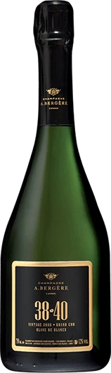 Maison André Bergère : Cuvée 38-40 Blanc De Blancs Grand Cru Extra Brut Ein Karton Mit 6 Flaschen In Der Kassette (75cl)