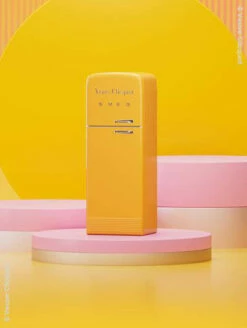 Veuve Clicquot Brut Carte Jaune SMEG Box Flasche In Der Kassette (75cl)