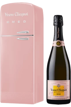 Veuve Clicquot Rosé SMEG Box Flasche In Der Kassette (75cl)