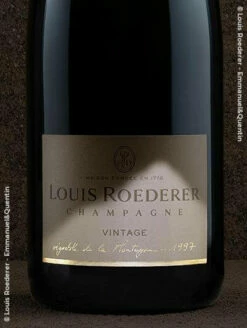 Louis Roederer : Brut Late Release Vintage "La Montagne" 1997 Flasche In Der Kassette (75cl)