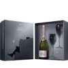 Charles Heidsieck : Coffret Rosé Réserve + 2 Flûtes Flasche In Der Kassette (75cl) -Wine Shop 3941 NM cc