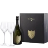 Dom Pérignon : Vintage Coffret Ambiance Avec Verres 2008 Flasche In Der Kassette (75cl)