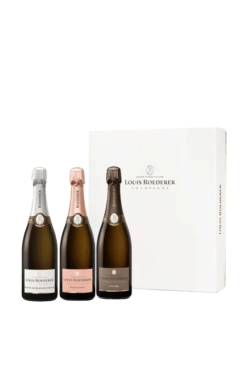 Louis Roederer : Coffret Rosé Vintage 2016, Vintage 2015 Et Blanc De Blancs 2015 Die Kassette Mit 3 Fl.