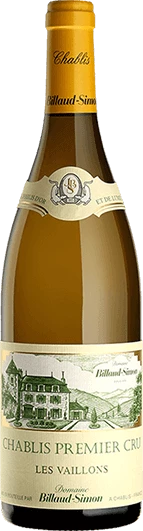 Billaud-Simon : Chablis 1er Cru "Les Vaillons" 2022 Ein Karton Mit 6 Flaschen (75cl)