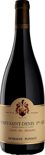 Domaine Ponsot : Morey-Saint-Denis 1er Cru "Cuvée Des Alouettes" 2017 Eine Karton Mit 1 Fl.