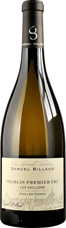 Samuel Billaud : Chablis 1er Cru "Les Vaillons Vieilles Vignes" 2022 Ein Karton Mit 6 Flaschen (75cl)