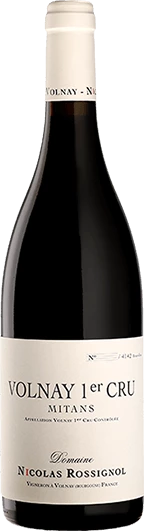 Domaine Nicolas Rossignol : Volnay 1er Cru "Mitans" 2018 Ein Karton Mit 6 Flaschen (75cl)