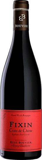 Domaine René Bouvier : Fixin Village "Crais De Chêne" Sans Soufre 2020 Ein Karton Mit 6 Flaschen (75cl)
