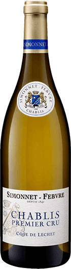 Simonnet-Febvre : Chablis 1er Cru "Côte De Léchet" 2020 Ein Karton Mit 6 Flaschen (75cl)