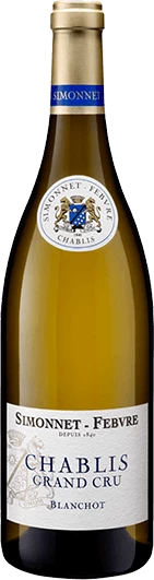 Simonnet-Febvre : Chablis Grand Cru "Blanchot" 2020 Eine Kiste Mit 6 Flaschen (75cl)