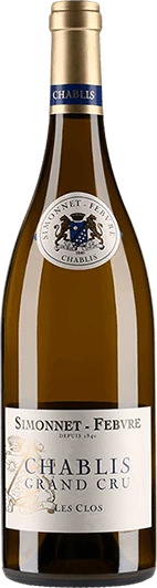 Simonnet-Febvre : Chablis Grand Cru "Les Clos" 2021 Eine Kiste Mit 6 Flaschen (75cl)