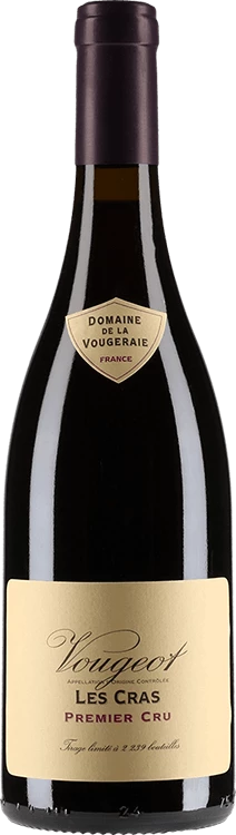 Domaine De La Vougeraie : Vougeot 1er Cru "Les Cras" 2022 Ein Karton Mit 6 Flaschen (75cl)