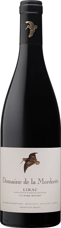Domaine De La Mordorée : La Dame Rousse Lirac Rouge 2022 Ein Karton Mit 6 Flaschen (75cl)