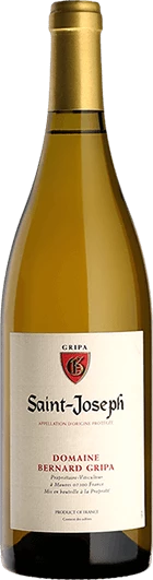 Domaine Bernard Gripa : Saint-Joseph 2020 - Weiss Ein Karton Mit 6 Flaschen (75cl)