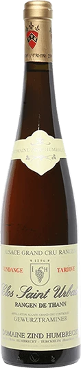 Domaine Zind-Humbrecht : Gewurztraminer Grand Cru "Clos Saint Urbain Rangen De Thann" Vendanges Tardives 2006 Ein Karton Mit 6 Flaschen (75cl)