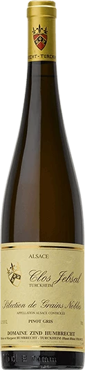 Domaine Zind-Humbrecht : Pinot Gris "Clos Jebsal" Sélection De Grains Nobles 1998 Eine Kiste Mit 6 Flaschen (75cl)