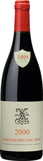 Xavier Vignon : Châteauneuf-du-Pape Back Vintage 2000 Eine Kiste Mit 6 Flaschen (75cl)