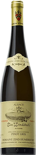 Domaine Zind-Humbrecht : Pinot Gris "Clos Windsbuhl" Vendanges Tardives 2005 Ein Karton Mit 6 Flaschen (75cl)
